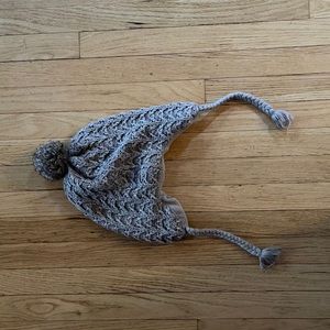 Gap Knitted Earflap Hat Womens M